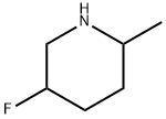 Piperidine, 5-fluoro-2-methyl-, (2R,5S)-rel- Structure