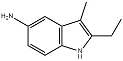 2-ethyl-3-methyl-1H-indol-5-amine Structure