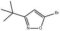 Isoxazole, 5-bromo-3-(1,1-dimethylethyl)- 구조식 이미지