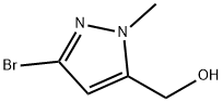 1H-Pyrazole-5-methanol, 3-bromo-1-methyl- Structure