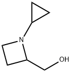 2-Azetidinemethanol, 1-cyclopropyl- Structure