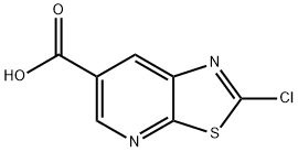 2-chloro-[1,3]thiazolo[5,4-b]pyridine-6-carboxylic acid Structure