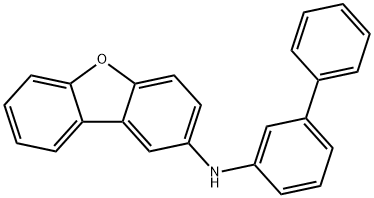 N-([1,1'-biphenyl]-3-yl)dibenzo[b,d]furan-2-amine Structure