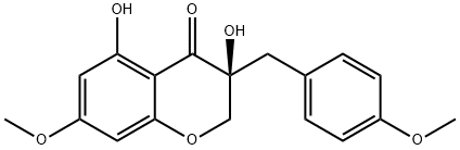 7-O-Methyleucomol 구조식 이미지