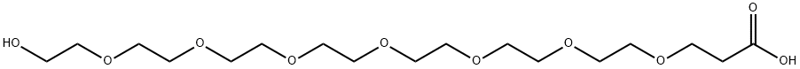 HO-PEG7-CH2CH2COOH Structure