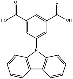 5-(9H-carbazol-9-yl)isophthalic acid 구조식 이미지