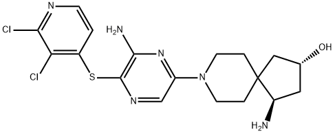 SHP2 IN-1 구조식 이미지