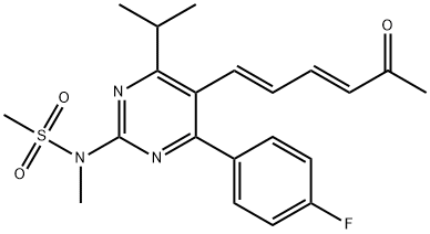 Rosuvastatin Impurity 3 구조식 이미지