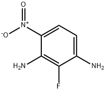 1,3-Benzenediamine, 2-fluoro-4-nitro- Structure