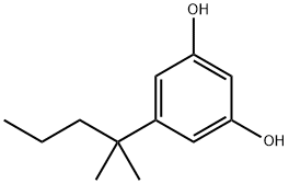 1,3-Benzenediol, 5-(1,1-dimethylbutyl)- 구조식 이미지