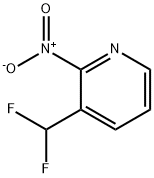 3-(difluoromethyl)-2-nitropyridine Structure