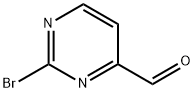 4-Pyrimidinecarboxaldehyde, 2-bromo- Structure