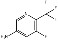 5-fluoro-6-(trifluoromethyl)pyridin-3-amine Structure