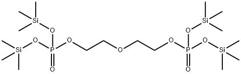 PEG3-bis(phosphonic acid trimethylsilyl ester) Structure