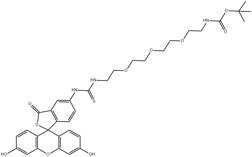 1807534-77-5 Fluorescein-PEG3-(N-Boc)-Amine