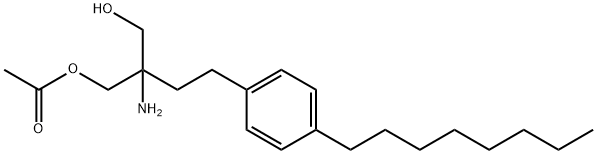 Fingolimod O-Acetyl Impurity Structure