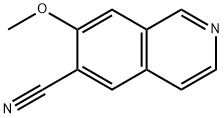 7-methoxyisoquinoline-6-carbonitrile(WX130309) Structure