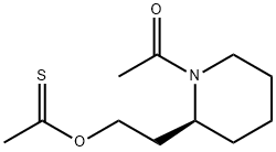 1-{[2-(1-acetylpiperidin-2-yl)ethyl]sulfanyl}ethan-1-one Structure