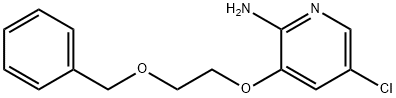 3-[2-(Benzyloxy)ethoxy]-5-chloropyridin-2-amine Structure