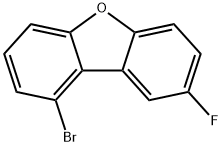 Dibenzofuran, 1-bromo-8-fluoro- Structure