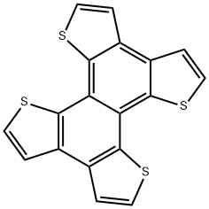 Naphtho[1,2-b:4,3-b':5,6-b'':8,7-b''']tetrathiophene Structure