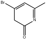 2(3H)-Pyridinone, 4-bromo-6-methyl- Structure