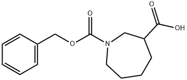 1H-Azepine-1,3-dicarboxylic acid, hexahydro-, 1-(phenylmethyl) ester Structure