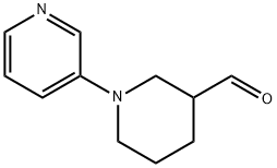 3-Piperidinecarboxaldehyde, 1-(3-pyridinyl)- Structure