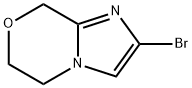 8H-Imidazo[2,1-c][1,4]oxazine, 2-bromo-5,6-dihydro- Structure