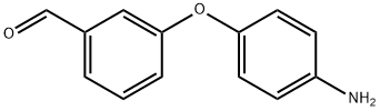 Benzaldehyde, 3-(4-aminophenoxy)- 구조식 이미지