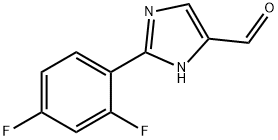 2-(2,4-Difluoro-phenyl)-3H-imidazole-4-carbaldehyde Structure