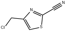 4-(chloromethyl)-1,3-thiazole-2-carbonitrile Structure