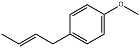 Benzene, 1-(2E)-2-buten-1-yl-4-methoxy- Structure