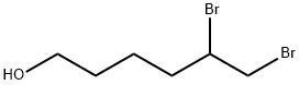 1-Hexanol, 5,6-dibromo- Structure