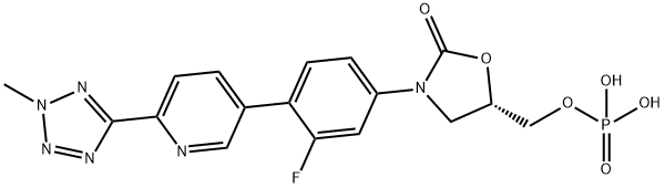 Tedizolid Impurity 3 구조식 이미지