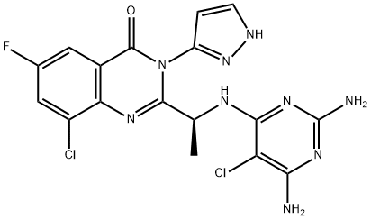 PI3Kβ and δ inhibitor 20a Structure