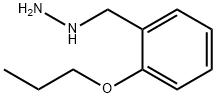 Hydrazine, [(2-propoxyphenyl)methyl]- Structure