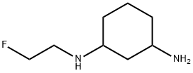 1,3-Cyclohexanediamine, N1-(2-fluoroethyl)- Structure