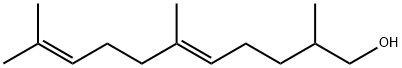 5,9-Undecadien-1-ol, 2,6,10-trimethyl-, (5E)- Structure