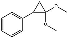 Benzene, (2,2-dimethoxycyclopropyl)- 구조식 이미지