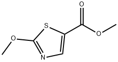 5-Thiazolecarboxylic acid, 2-methoxy-, methyl ester Structure