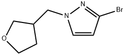 3-bromo-1-[(oxolan-3-yl)methyl]-1H-pyrazole Structure