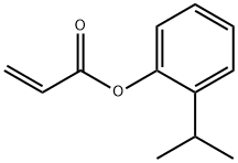 2-Propenoic acid, 2-(1-methylethyl)phenyl ester Structure