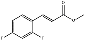 (E)-Methyl 3-(2,4-Difluorophenyl)Acrylate(WXC02705) Structure