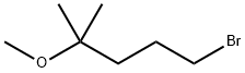 Pentane, 1-bromo-4-methoxy-4-methyl- Structure