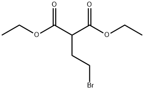diethyl 2-(2-bromoethyl)-malonate 구조식 이미지
