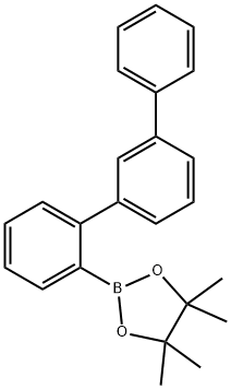 1,3,2-Dioxaborolane,4,4,5,5-tertramethyl-2-[1,1":3':1"-terphenyl]-2-yl- Structure