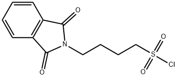 2H-Isoindole-2-butanesulfonyl chloride, 1,3-dihydro-1,3-dioxo- Structure