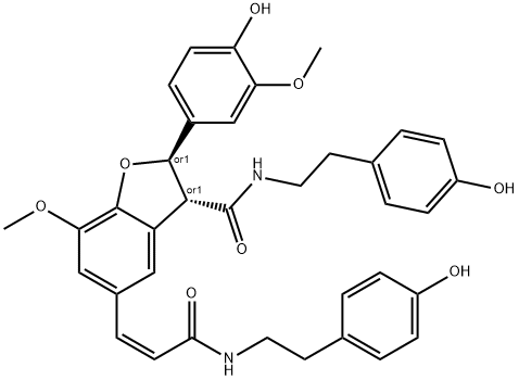 Tataramide B Structure