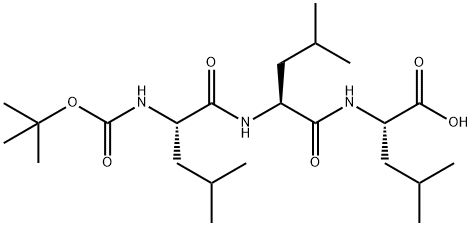 Boc-Leu-Leu-Leu-OH Structure